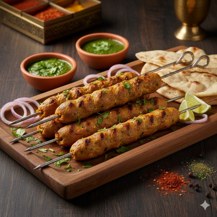 Chicken Seekh Kebab